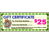 (image for) $25 Gift certificate